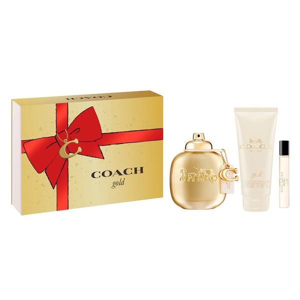 COACH Gold Eau De Parfum 100 Ml Gift Set  Set Parfumerie 1 Bucată