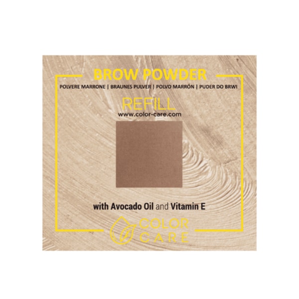 Color Care Eyebrow Powder Refill Soft Brown Fard Sprancene 2 g