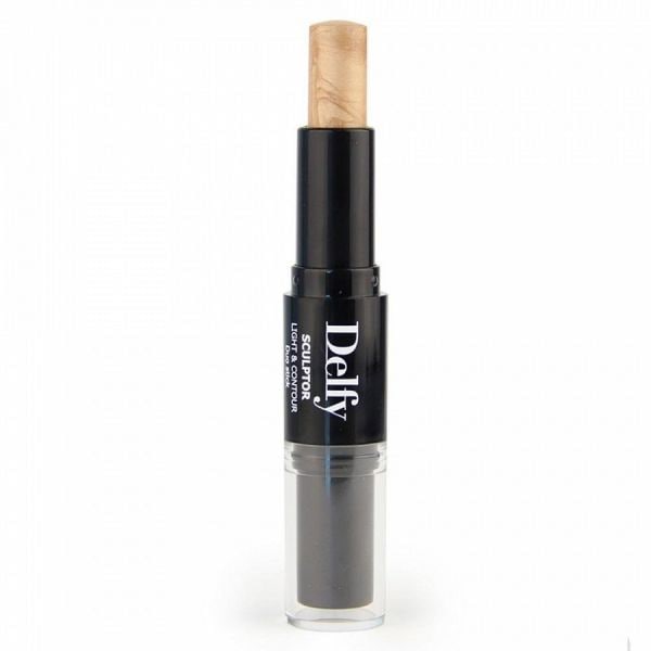 Delfy Cosmetics Sculptor Light & Contour Duo Stick  Corector 1 Bucată