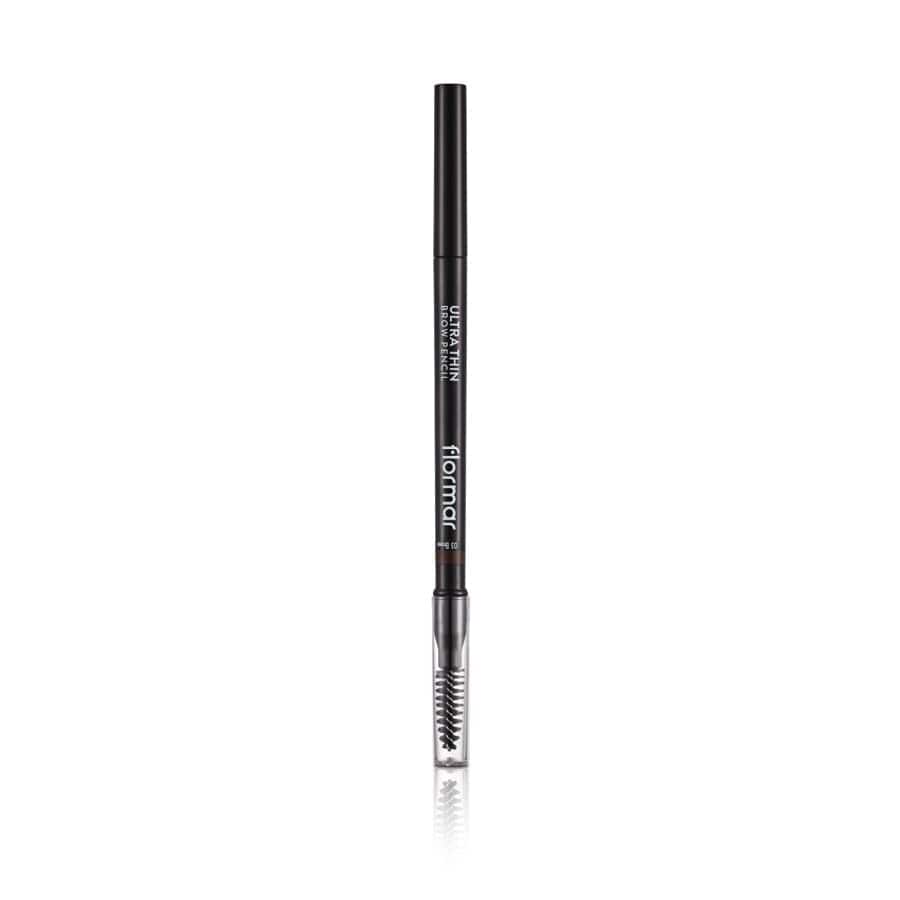 Flormar Ultra Thin Brow Pencil Brown Creion Sprancene 0.14 g