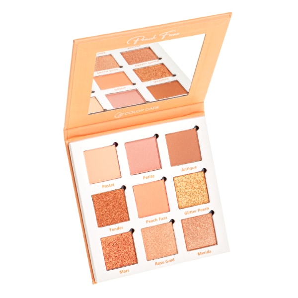 Color Care Eyeshadow Pallet Peach Fuzz Paleta Machiaj 1 g