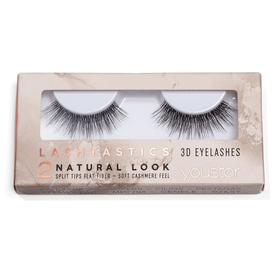 Youstar Lashtastics 3D Eyelashes Natural Look 2  Gene False 1 Bucată