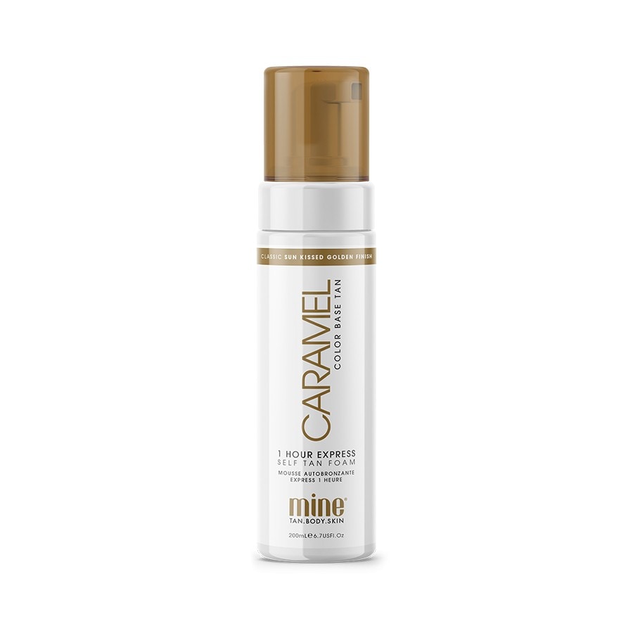 MineTan Caramel Self Tan Foam  Autobronzant 200 ml