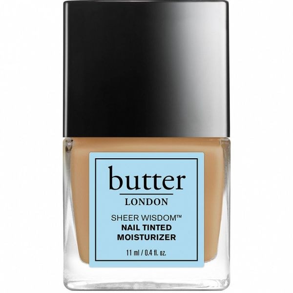 Butter London Sheer Wisdom Nail Tinted Moisturizer Medium Brown Tratament 11 ml