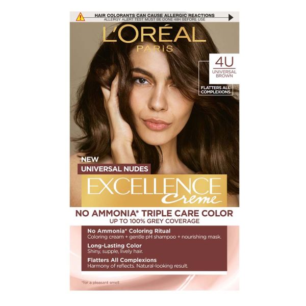 L'Oreal Paris Excellence Vopsea Universal Nudes U Universal Brown Vopsea Par 1 Bucată