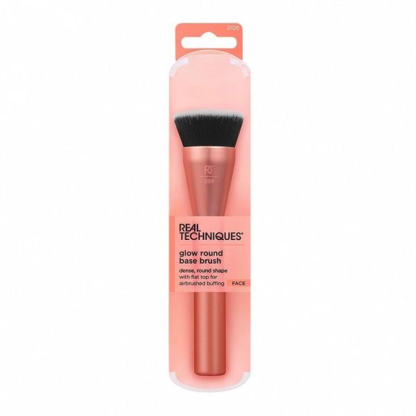 Real Techniques Glow Round Base Brush  Pensula Fond Ten 1 Bucată