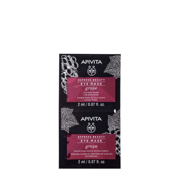 Apivita Line Smoothing Eye Mask With Grapes  Masca Ochi 4 ml
