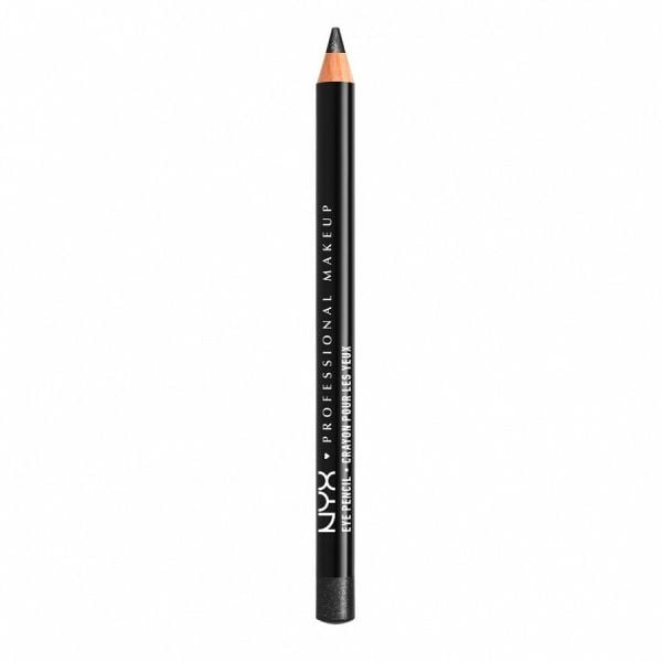 NYX Professional Makeup Slim Eye Pencil Black Shimmer Creion Ochi 1 g