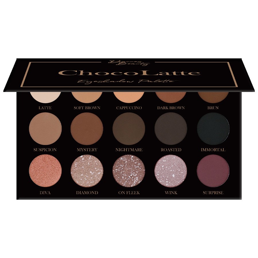 Dannes Beauty Paleta Farduri ChocoLatte  Paleta Machiaj 1 Bucată