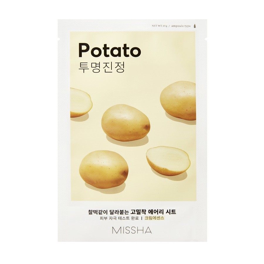 Missha Airy Fit Sheet Mask Potato  Masca Fata 19 g