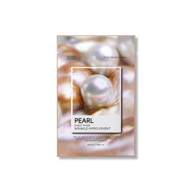 Tenzero Pearl Sheet Mask  Masca Fata 25 ml