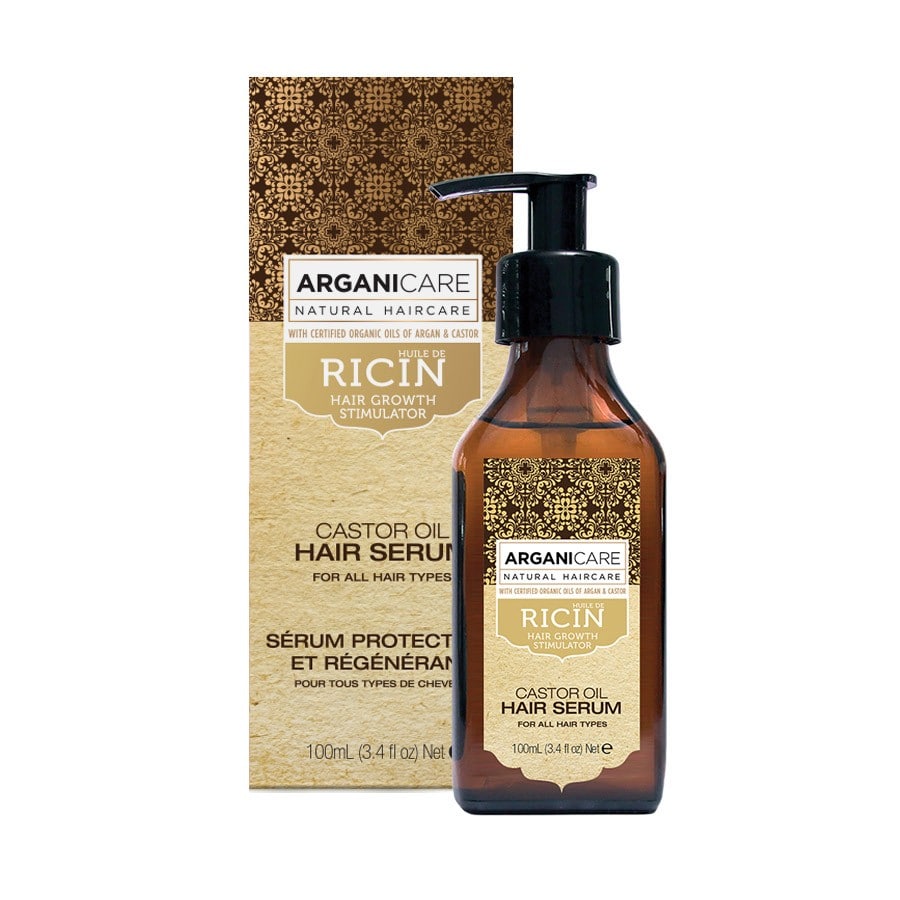 Arganicare Castor Oil Hair Serum  Ser Par 100 ml