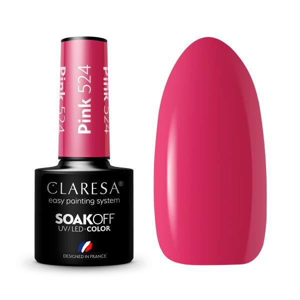 Claresa SoakOff UV/LED Color Pink  Lac Unghii 5 g