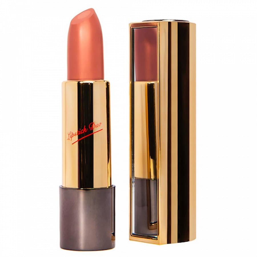 Delfy Cosmetics Bicolour Lipstick LCoffee Ruj 4 g