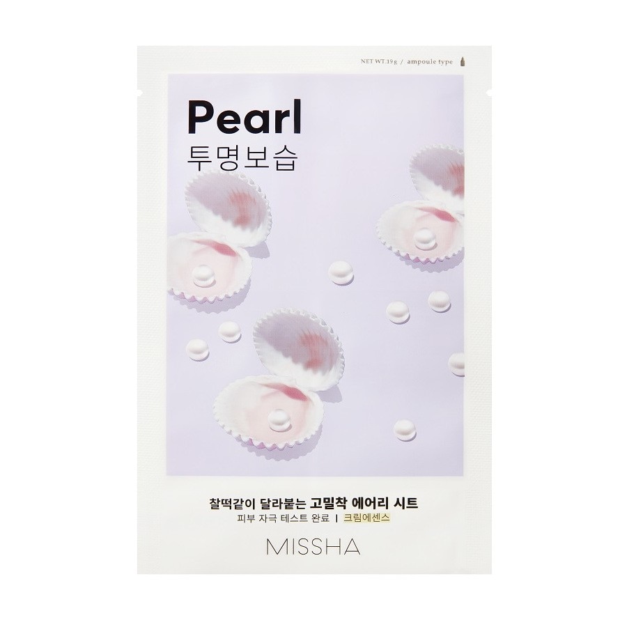 Missha Airy Fit Sheet Mask Pearl  Masca Fata 19 g