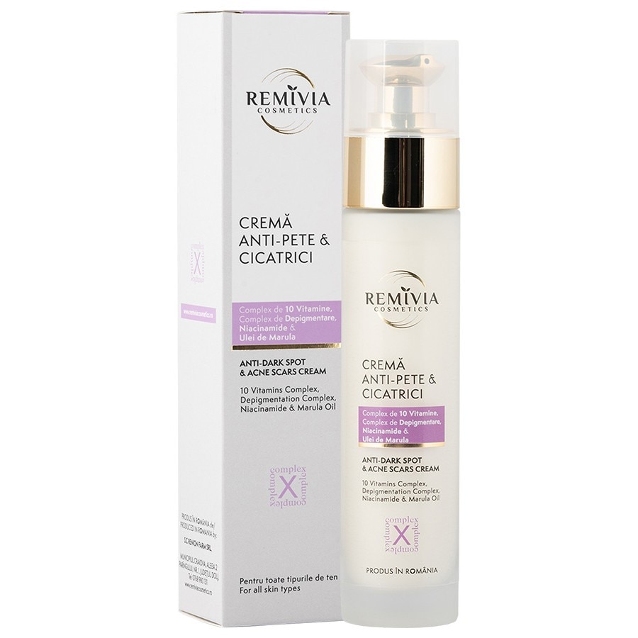 Remivia Cosmetics Anti-Dark Spot & Acne Scars Cream  Crema Cicatrici 50 ml