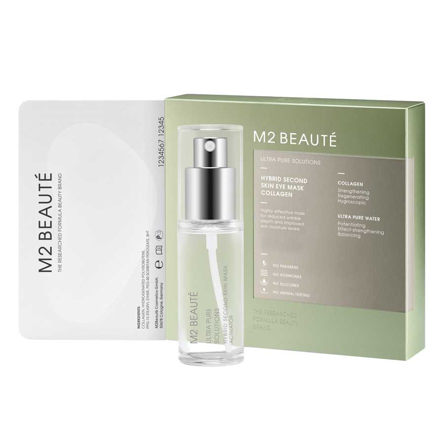 M2 Beaute Hybrid Second Skin Eye Mask Co  Masca Ochi 7 Bucată