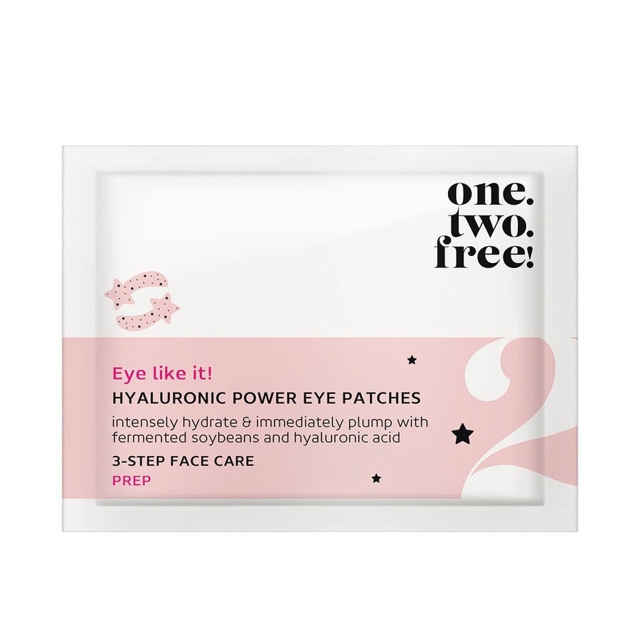one.two.free! Hyaluronic Power Eye Patches Eye Care  Masca 1 Bucată