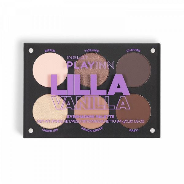 Inglot Playinn Lilla Vanilla Eyeshadow  Paleta Machiaj 1 Bucată