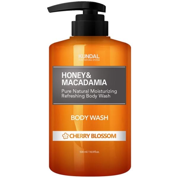 Kundal Honey & Macadamia Body Wash Cherry Blossom  Gel Dus 500 ml