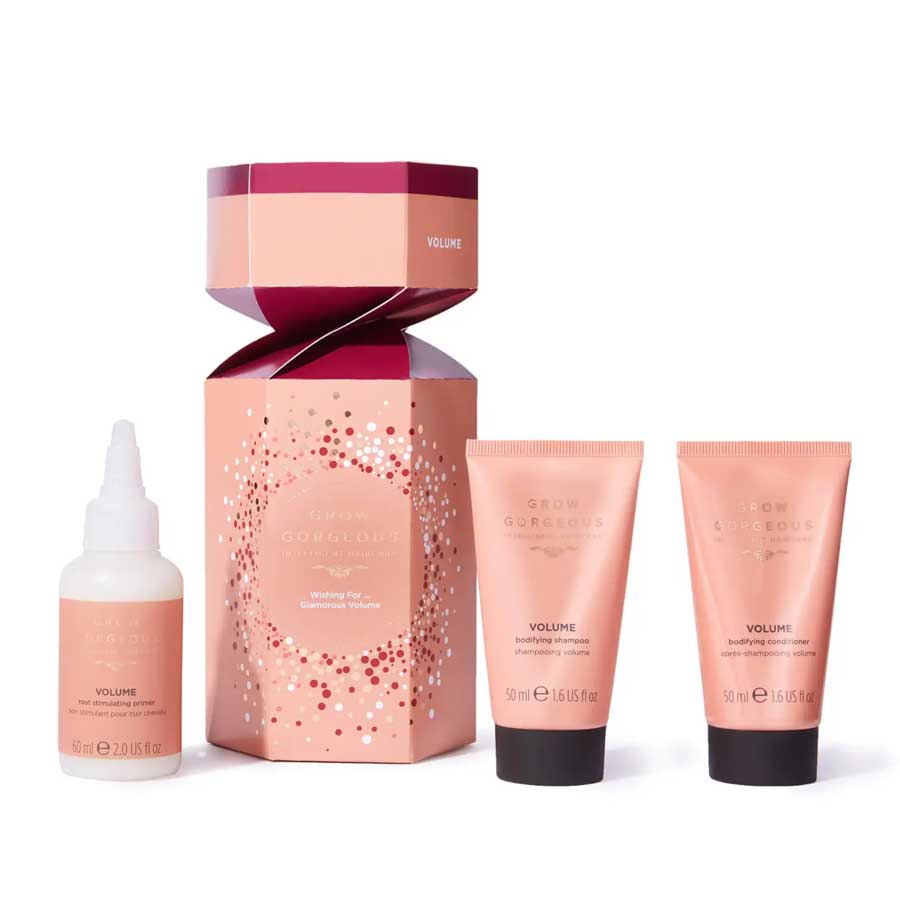 Grow Gorgeous Volume Christmas Cracker Gift Set  Set Ingrijire 1 Bucată