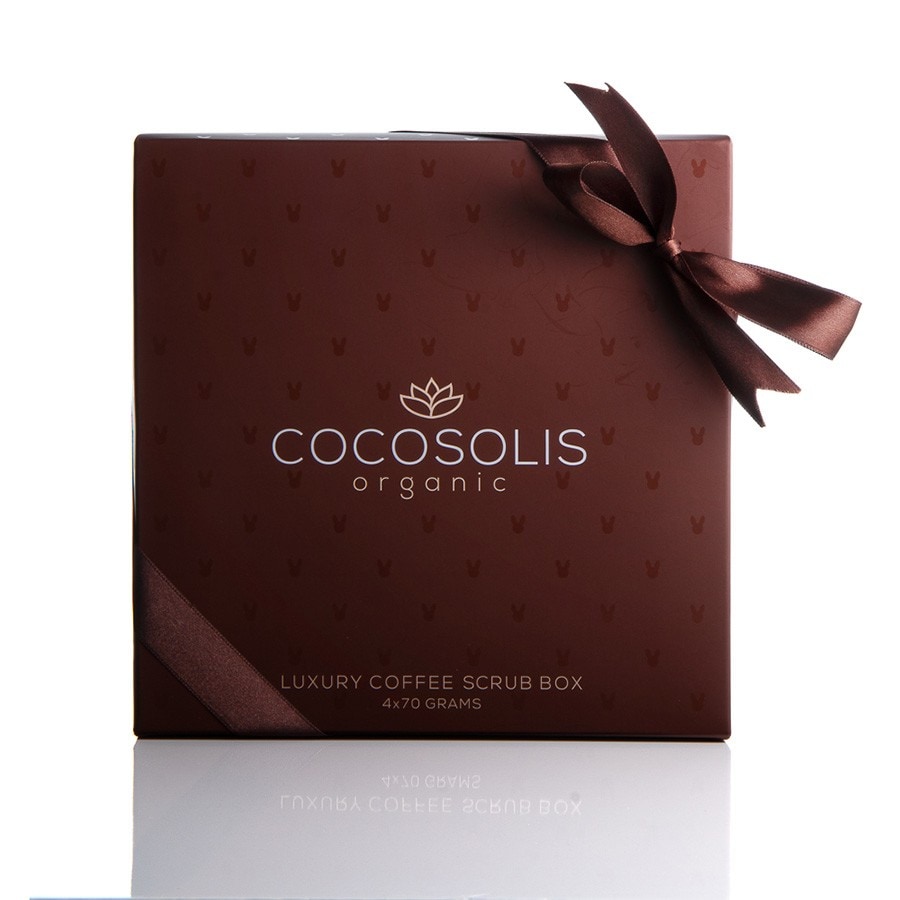 Cocosolis Luxury Coffee Scrub Box  Exfoliant Corp 280 g