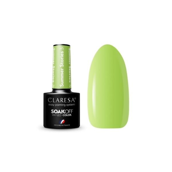Claresa Soak Off UV/LED Summer Stories  Lac Unghii 5 g