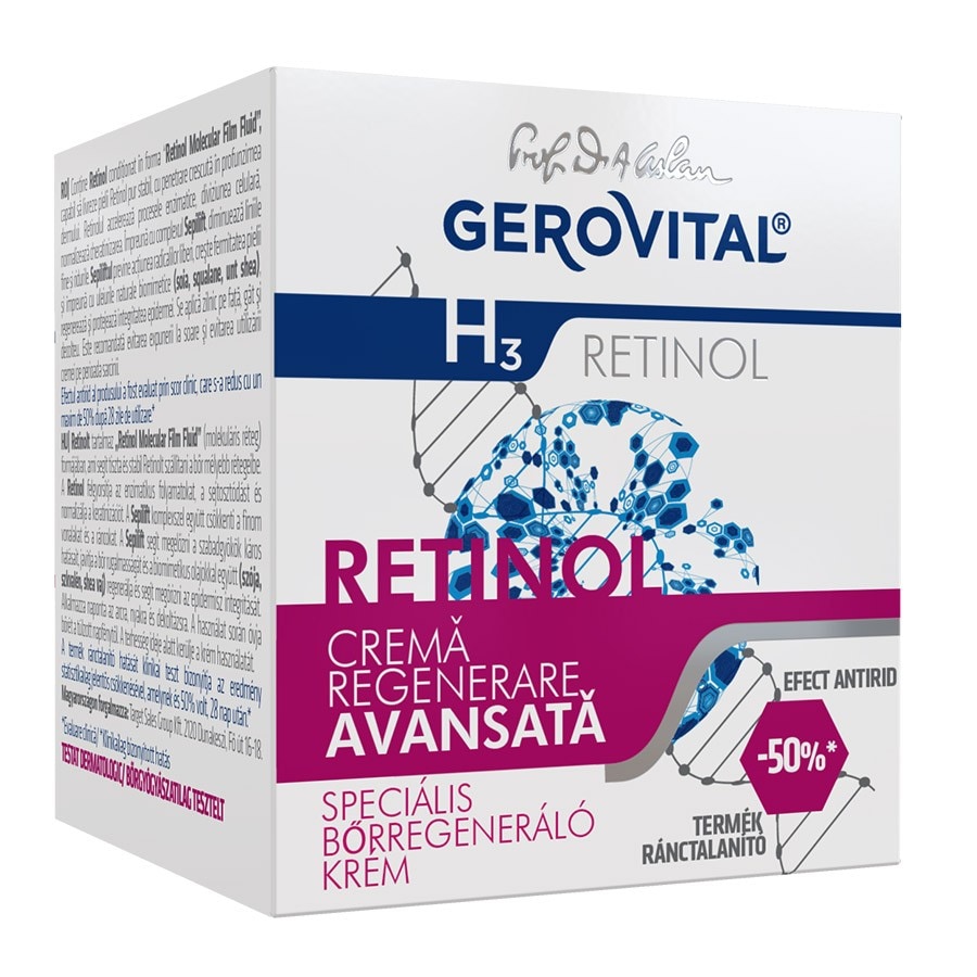 Gerovital Advanced Regenerating Cream  Crema Fata 50 ml
