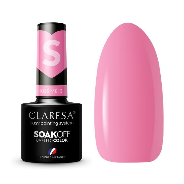 Claresa SoakOff UV/LED Color Kiss Me!  Lac Unghii 5 g