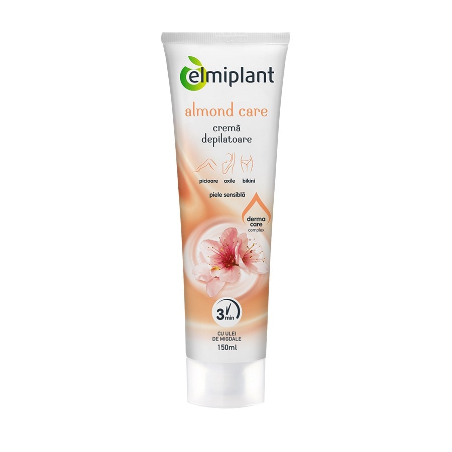 Elmiplant Crema Depilatoare Piele Sensibila  Crema Depilatoare 150 ml