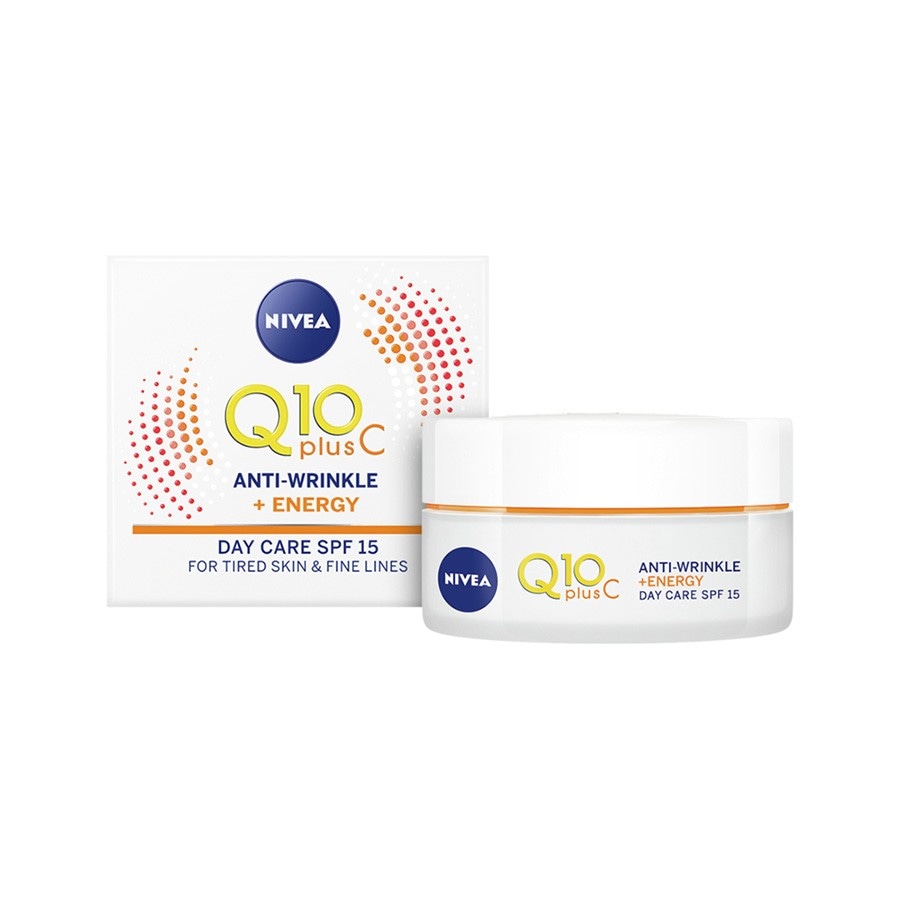 Nivea Crema De Zi Anti-Rid Q10 Plus Vitamina C SPF 15  Crema Fata 50 ml