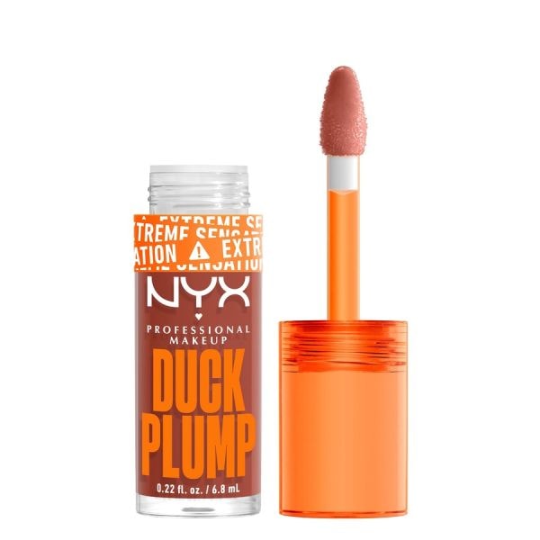 NYX Professional Makeup Duck Plump  Gloss Brown of applause Lip Gloss 7 ml