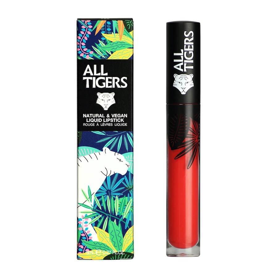 All Tigers Natural & Vegan Matte Liquid Lipstick Lead The Game Ruj 8 ml