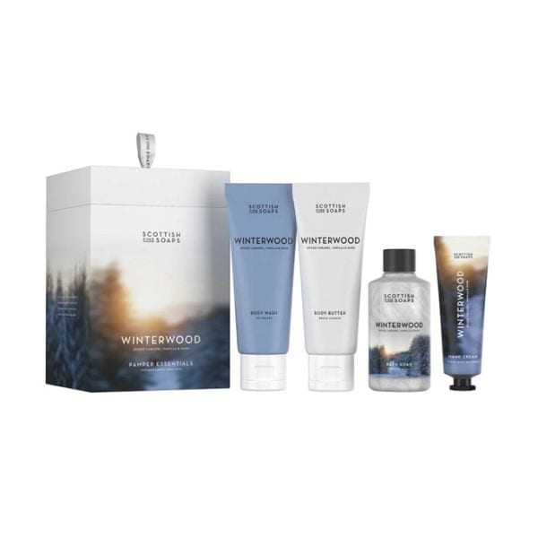 Scottish Fine Soaps Winterwood Gift Cube  Set Ingrijire 1 Bucată