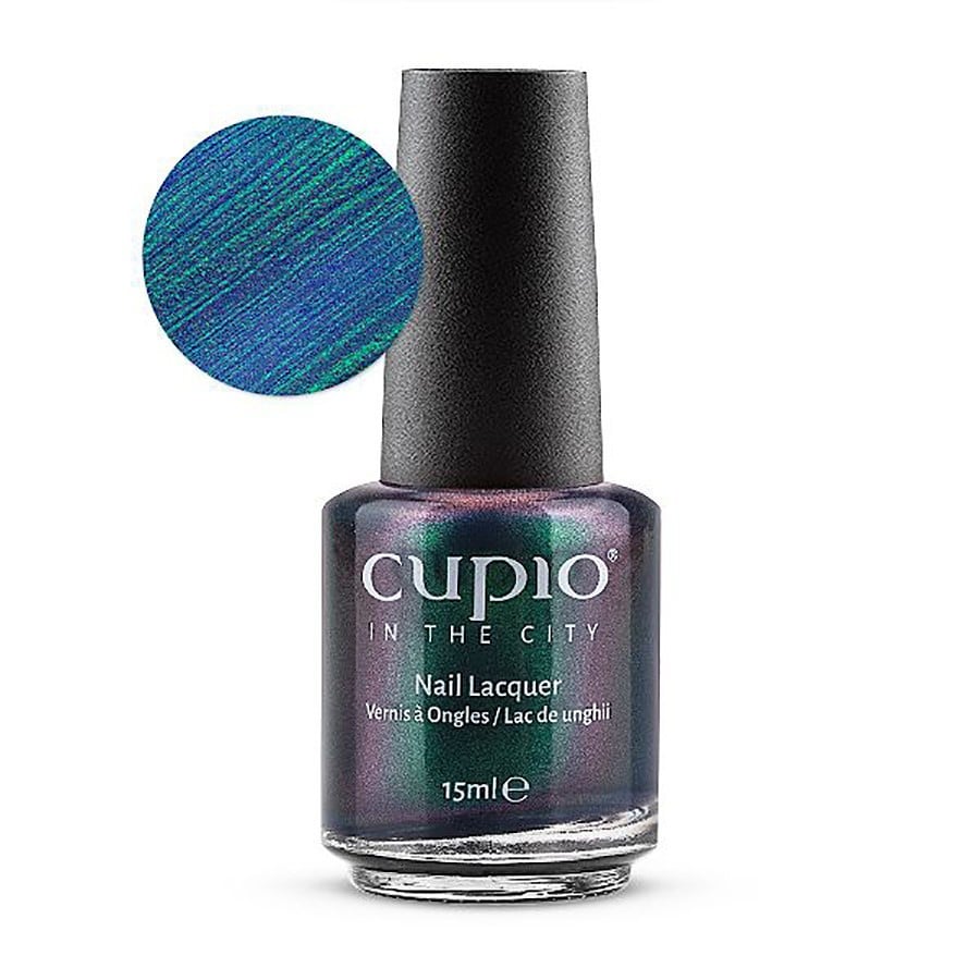 Cupio Lac De Unghii Cupio In The City Chameleon Blue Purple Lac Unghii 15 ml