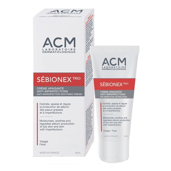 Laboratoire Acm Sebionex Trio Anti-Imperfection Soothing Cream  Crema Fata 40 ml