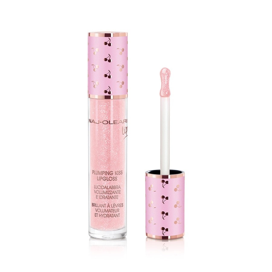 Naj Oleari Plumping Kiss Lipgloss Cotton Candy Pink Gloss 6 ml