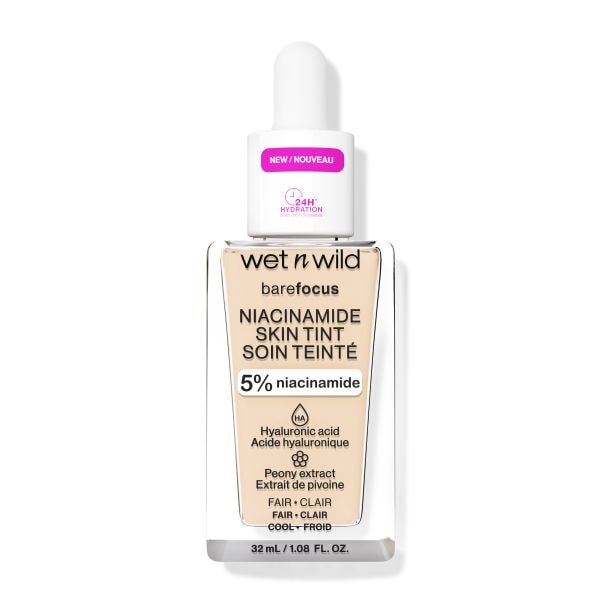 wet n wild Niacinamide Bare Focus Foundation Fair Fond Ten 32 ml