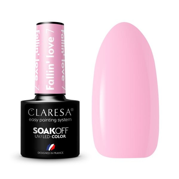 Claresa SoakOff UV/LED Color Fallin Love  Lac Unghii 5 g