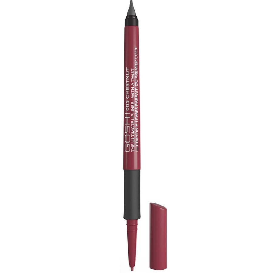 Gosh The Ultimate Lip Liner With A Twist Chestnut Creion Buze 0.35 g