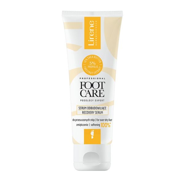 Lirene Reconstruction Serum With Propolis And Chestnut Extract For Feet  Crema Picioare 75 ml