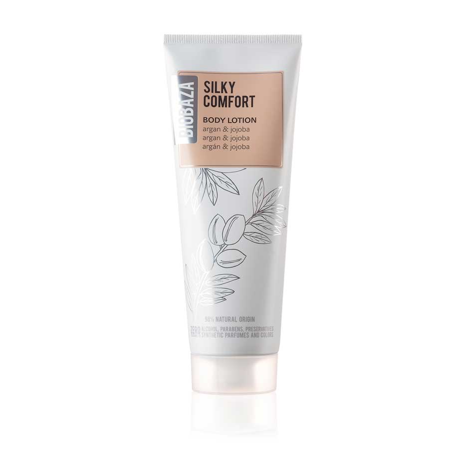 Biobaza Silky Comfort Argan & Jojoba Body Lotion  Lotiune Corp 250 g
