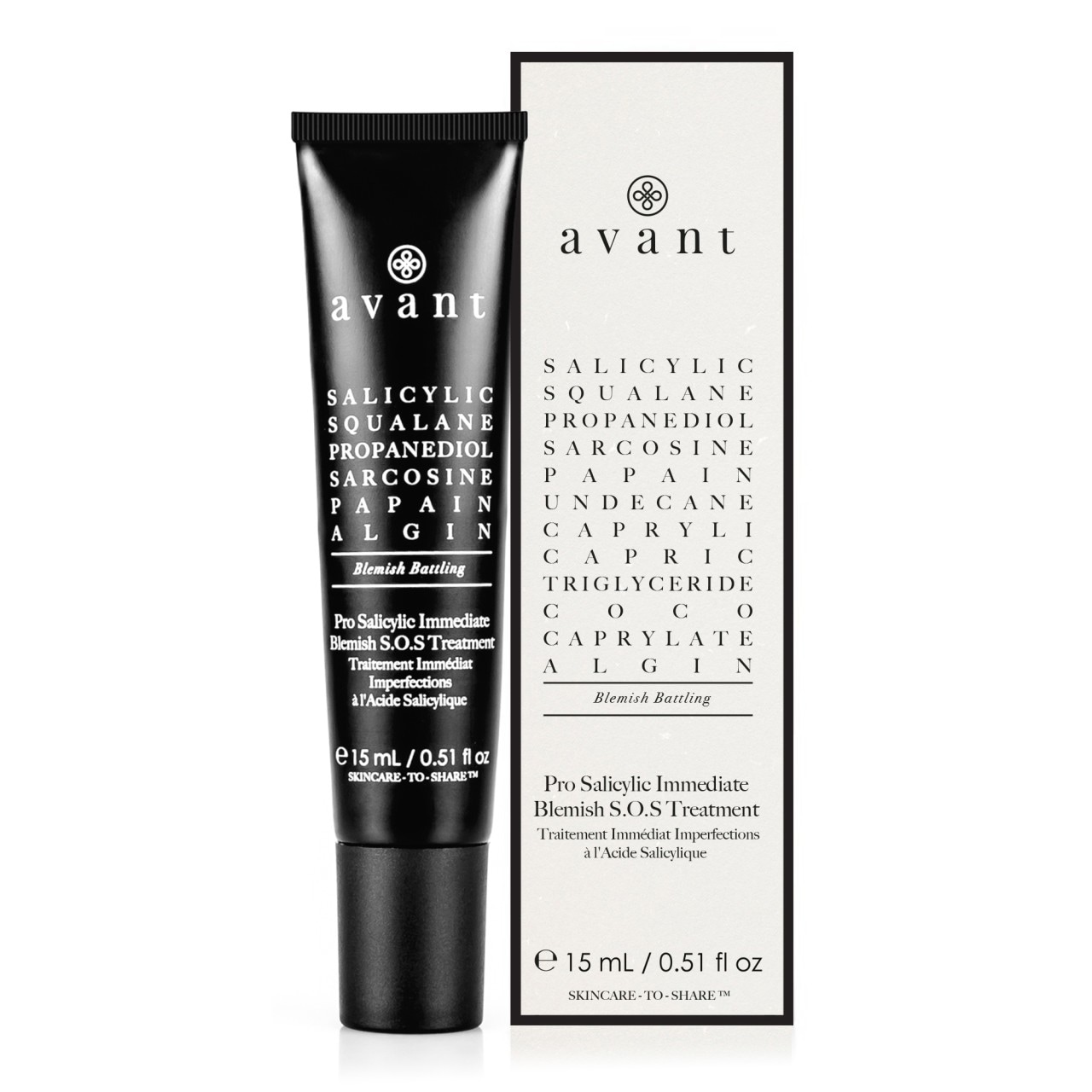 Avant Skincare Pro Salicylic Immediate Blemish S.O.S Treatment  Tratament Fata 15 ml