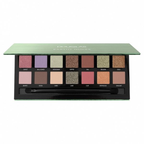 Douglas Make-up Earthy Nudes Eyeshadow Palette  Paleta Machiaj 17.6 g