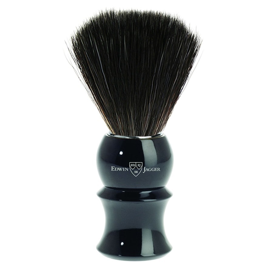 Edwin Jagger Synthetic Brush Black Pensula Ras 40 g