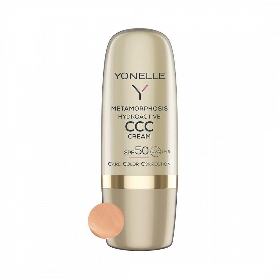 Yonelle Metamorphosis Hydroactive Ccc Cream Spf 50 Sun Touch Cc Cream 30 ml