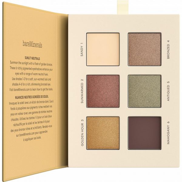 bareMinerals Mineralist Eyeshadow Palette Sunlit Paleta Machiaj 1 Bucată