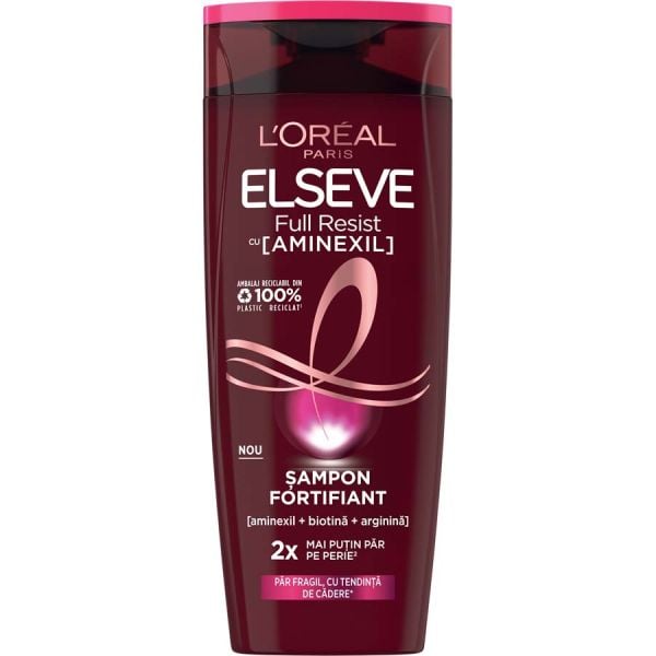 Elseve Elseve Full Resist Sampon Pentru Par Fragil Cu Tendinta De Rupere  Sampon 400 ml
