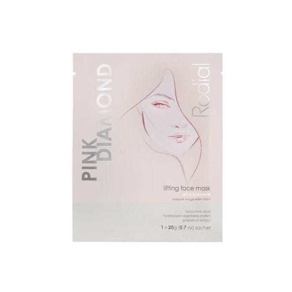 Rodial Pink Diamnod Masks  Masca Fata 4 Bucată