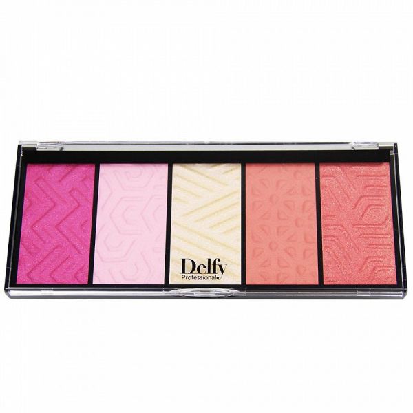 Delfy Cosmetics Blush Collection Palette  Paleta Machiaj 28 g